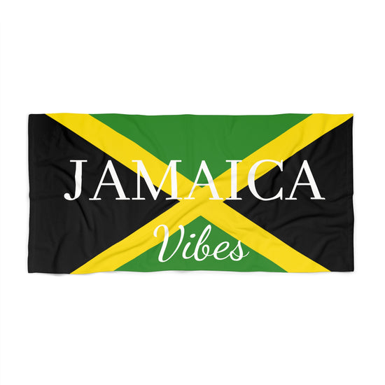 Jamaica Vibes Beach Towel