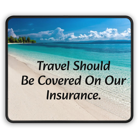 Travel Themed Mouse Pad