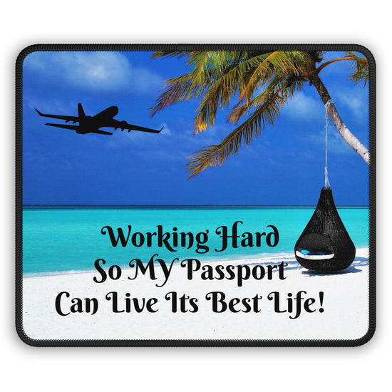 Travel Themed Mouse Pad